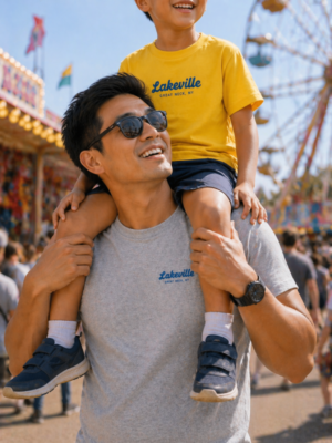 Adult Lakeville Classic Script Tee