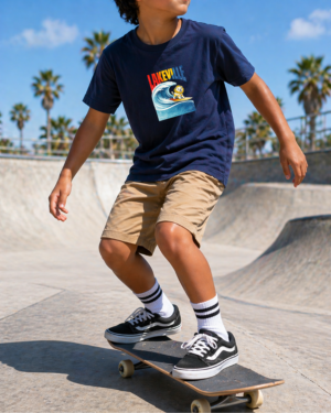 Catch the Wave Lakeville Surf Lion Tee