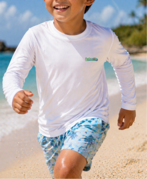 Bubble Style Solar Swim Long Sleeve