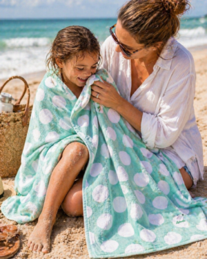 Lakeville Polka Dot Beach Towel