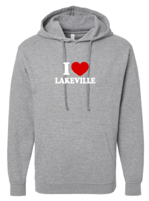 Adult: I Love Lakeville Hoodie