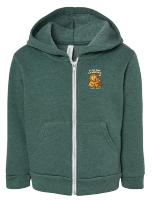 Toddler: Fuel for Learning Zip Up Hoodie