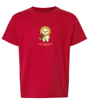 Youth: Just Because – Lakeville Lion Tee