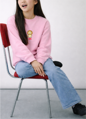 Youth:  “Love”Lakeville Lion Crewneck