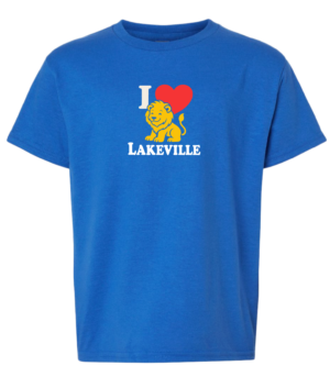 Youth: I Love Lakeville Lion Tee