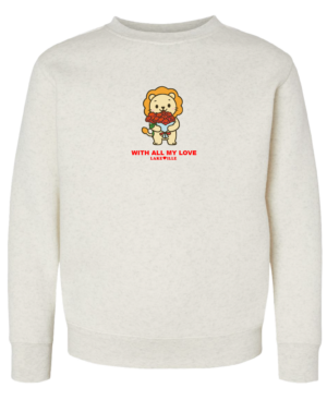 Youth: With All My Love – Lakeville Lion Crewneck