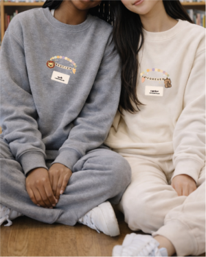 Youth:  Besties “We Fit” Crewneck