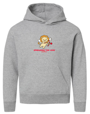 Youth:  Spreading the Love Lion Hoodie