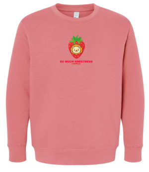 Youth:  So Much Sweetness Lion Crewneck
