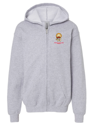 Youth:  With All My Love – Lakeville Lion Zip Up Hoodie